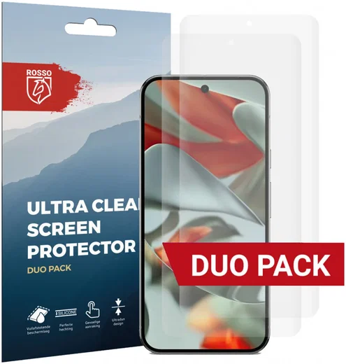 Rosso Google Pixel 9 Pro XL Screen Protector Case Friendly Folie Duo Pack afbeelding 1