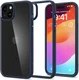 Spigen Crystal Hybrid Apple iPhone 15 Plus Hoesje Back Cover Transparant Blauw