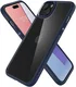 Spigen Crystal Hybrid Apple iPhone 15 Plus Hoesje Back Cover Transparant Blauw afbeelding 3