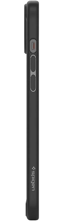 Spigen Crystal Hybrid Apple iPhone 15 Plus Hoesje Back Cover Transparant Zwart afbeelding 7