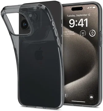 Spigen Crystal Flex Apple iPhone 15 Pro Max Hoesje Back Cover Space Crystal