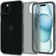 Spigen Crystal Flex Apple iPhone 15 Plus Hoesje Back Cover Space Crystal