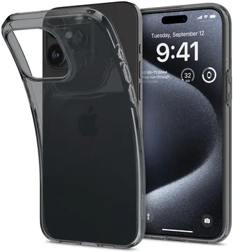Spigen Crystal Flex Apple iPhone 15 Pro Hoesje Back Cover Space Crystal