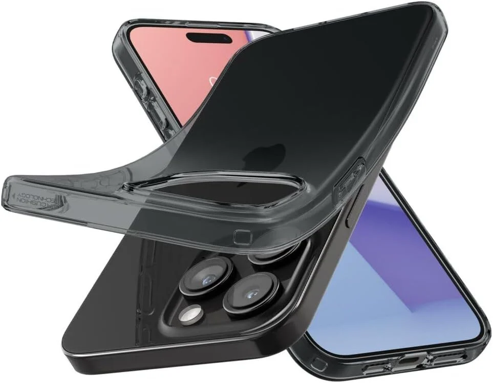 Spigen Crystal Flex Apple iPhone 15 Pro Hoesje Back Cover Space Crystal afbeelding 4