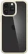 Spigen Crystal Hybrid iPhone 15 Pro Max Hoesje Back Cover Transparant Beige afbeelding 3