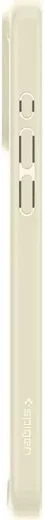 Spigen Crystal Hybrid iPhone 15 Pro Max Hoesje Back Cover Transparant Beige afbeelding 7