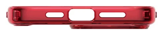 Spigen Ultra Hybrid Apple iPhone 15 Pro Max Hoesje Transparant Rood afbeelding 10