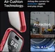 Spigen Ultra Hybrid Apple iPhone 15 Pro Max Hoesje Transparant Rood afbeelding 5