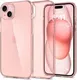 Spigen Crystal Flex Apple iPhone 15 Plus Hoesje Back Cover Rose Crystal afbeelding 1