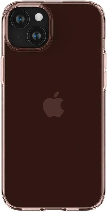 Spigen Crystal Flex Apple iPhone 15 Plus Hoesje Back Cover Rose Crystal afbeelding 3