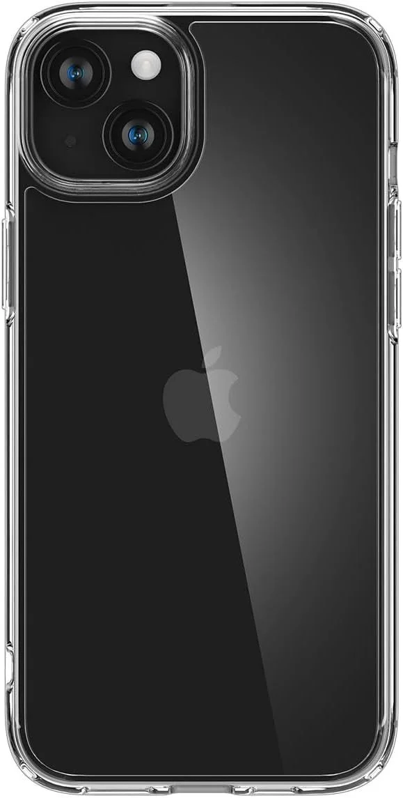 Spigen Crystal Hybrid Apple iPhone 15 Plus Hoesje Back Cover Transparant afbeelding 3