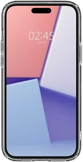 Spigen Crystal Hybrid Apple iPhone 15 Plus Hoesje Back Cover Transparant afbeelding 5