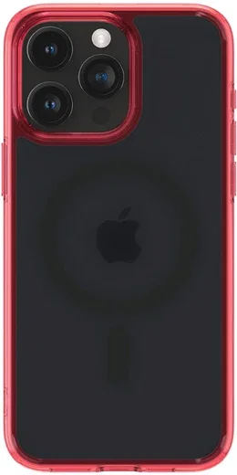 Spigen Ultra Hybrid MagSafe Apple iPhone 15 Pro Max Hoesje Rood afbeelding 9