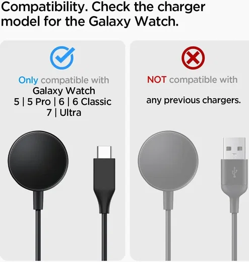 Spigen S353 Smartwatch Stand voor Galaxy Watch Oplader Zwart afbeelding 3