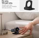 Spigen S353 Smartwatch Stand voor Galaxy Watch Oplader Zwart afbeelding 4