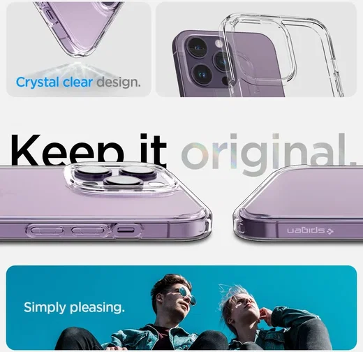 Spigen Ultra Hybrid Apple iPhone 14 Pro Max Hoesje Transparant afbeelding 3