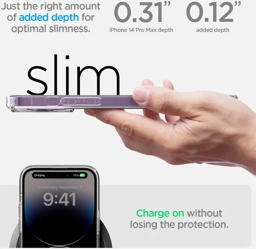 Spigen Ultra Hybrid Apple iPhone 14 Pro Max Hoesje Transparant afbeelding 6