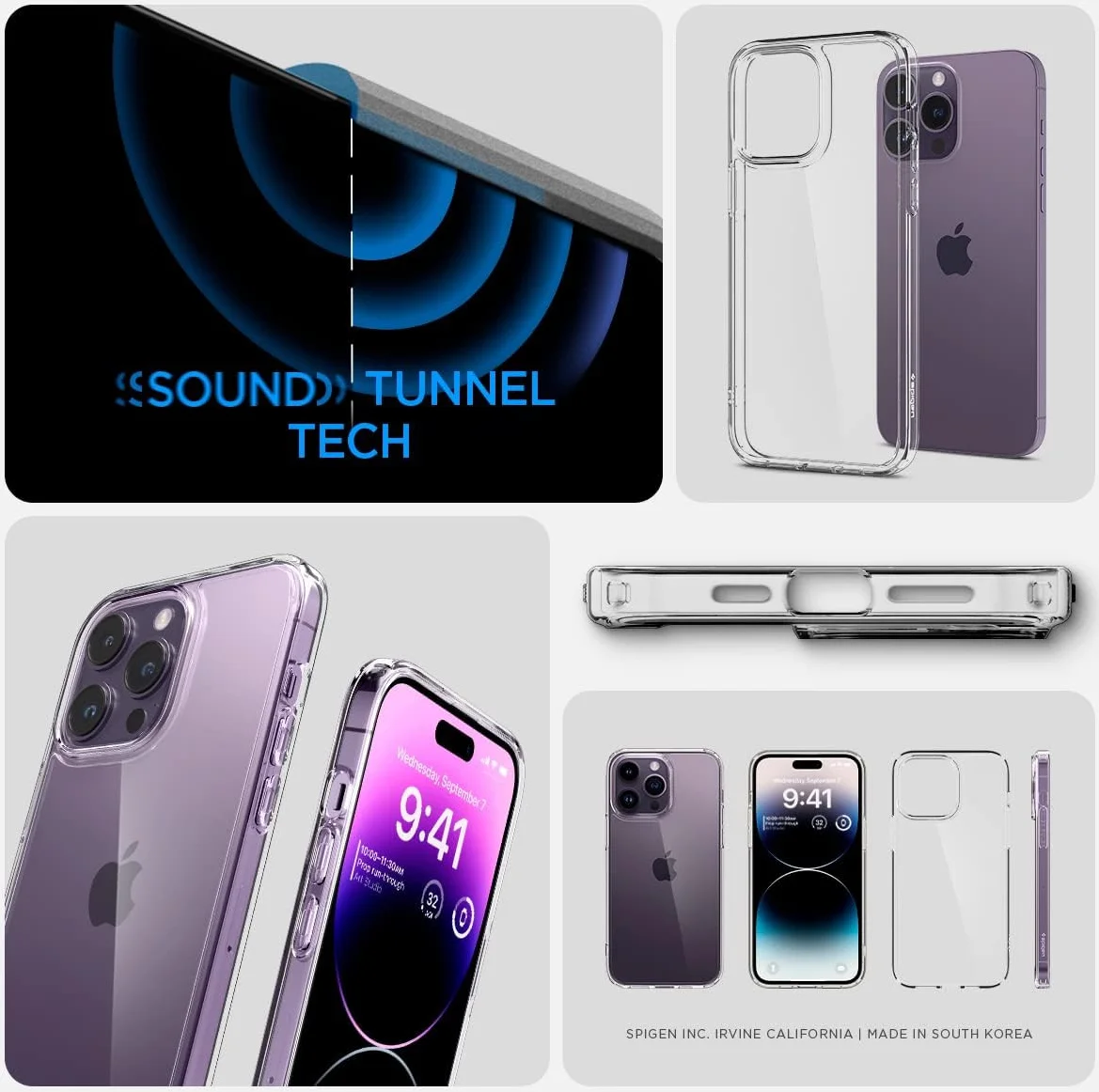 Spigen Ultra Hybrid Apple iPhone 14 Pro Max Hoesje Transparant afbeelding 7