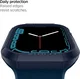 Spigen Rugged Armor - Apple Watch 45MM / 44MM Hoesje - Full Protect - Blauw afbeelding 7