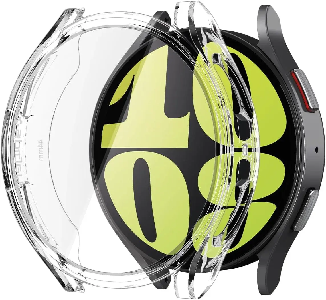 Spigen - Ultra Hybrid - Samsung Galaxy Watch 6 44MM Hoesje - Transparant afbeelding 1