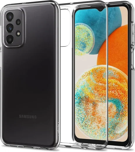 Spigen Liquid Crystal Samsung Galaxy A23 Hoesje Back Cover Transparant afbeelding 2