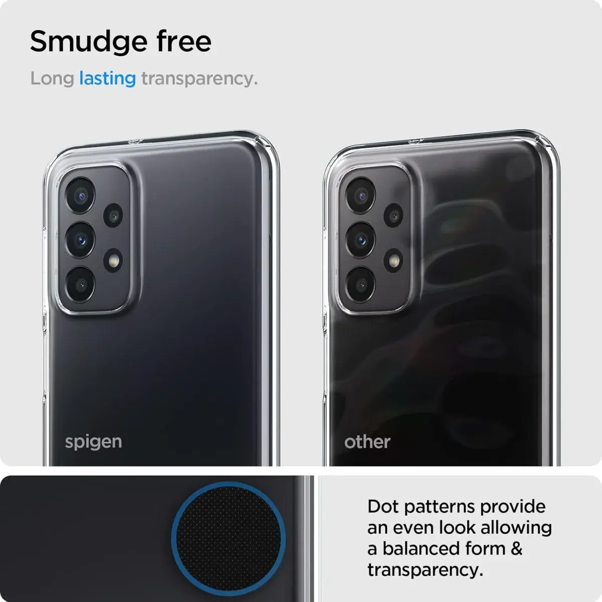 Spigen Liquid Crystal Samsung Galaxy A23 Hoesje Back Cover Transparant afbeelding 5