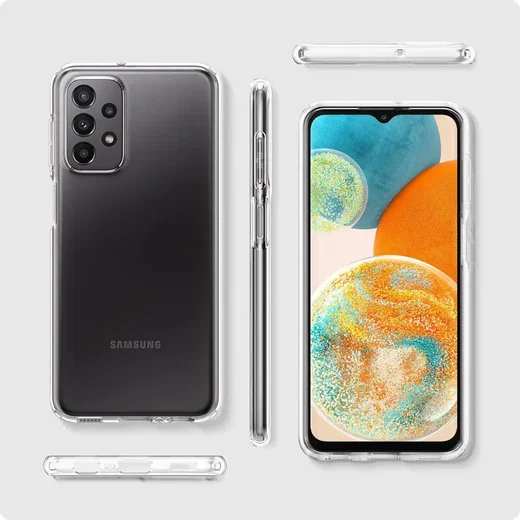 Spigen Liquid Crystal Samsung Galaxy A23 Hoesje Back Cover Transparant afbeelding 7