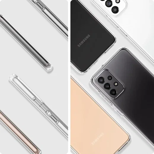 Spigen Liquid Crystal Samsung Galaxy A23 Hoesje Back Cover Transparant afbeelding 8