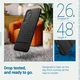 Caseology Parallax Samsung Galaxy S24 Plus Hoesje Back Cover Zwart afbeelding 6