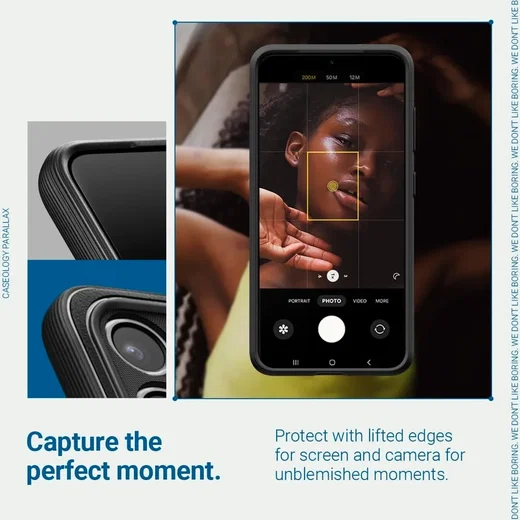 Caseology Parallax Samsung Galaxy S24 Plus Hoesje Back Cover Zwart afbeelding 7