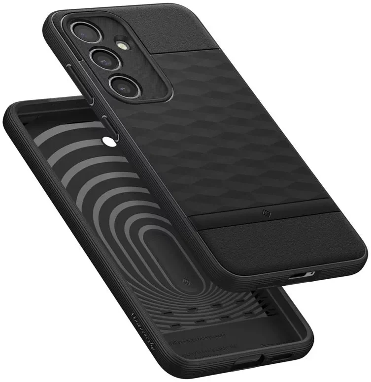 Caseology Parallax Samsung Galaxy S24 Plus Hoesje Back Cover Zwart afbeelding 9