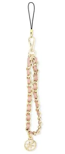 Guess Metalen Telefoonband Ketting Roze/Goud afbeelding 4