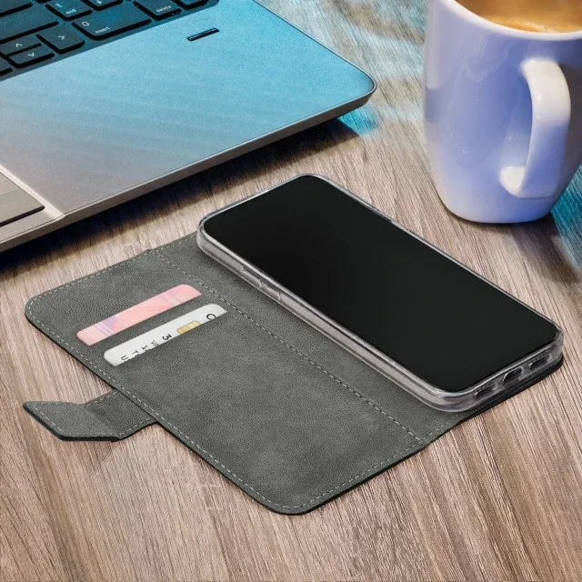 Mobilize Classic Gelly Wallet Honor Magic6 Lite Hoesje Book Case Zwart afbeelding 6