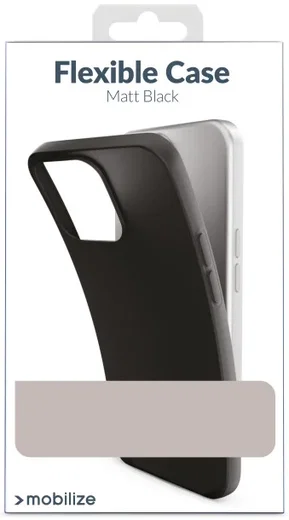Mobilize Rubber Gelly Case Honor Magic6 Lite Hoesje TPU Back Cover Zwart afbeelding 5