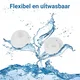 3 Pack Siliconen Vervangende Dopjes voor Oordopjes / Headsets Wit Medium afbeelding 5