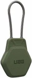 UAG Civilian Apple AirTag Hoesje Full Protect Sleutelhanger Olive afbeelding