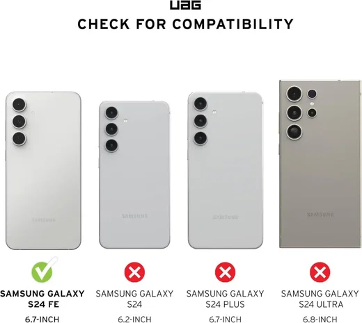 UAG Scout Samsung Galaxy S24 FE Hoesje Back Cover Mallard afbeelding 3