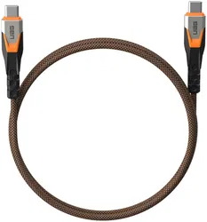 UAG SRGE 240W USB-C naar USB-C 4K@60Hz Video Kabel 20Gbps 0.75M Zwart/Oranje afbeelding