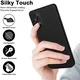 Oppo A18 / A38 Hoesje Dun TPU Back Cover Matte Zwart afbeelding 3