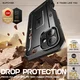 SUPCASE UB Pro Apple iPhone 16 Hoesje Full Protect Kickstand Zwart afbeelding 3