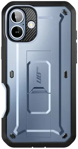SUPCASE UB Pro Apple iPhone 16 Hoesje Full Protect Kickstand Blauw afbeelding 7