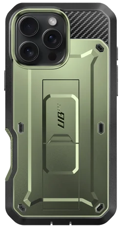 SUPCASE UB Pro Apple iPhone 16 Pro Hoesje Full Protect Kickstand Groen afbeelding 2