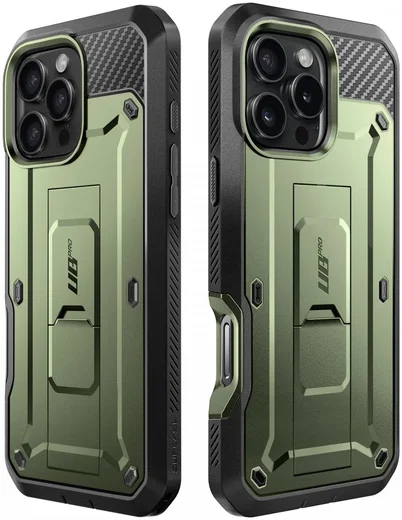 SUPCASE UB Pro Apple iPhone 16 Pro Hoesje Full Protect Kickstand Groen afbeelding 9