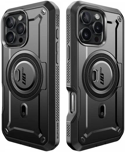 SUPCASE UB Mag Pro Apple iPhone 16 Pro Hoesje MagSafe Stand Zwart afbeelding 11