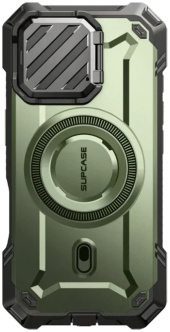 SUPCASE UB Pro MagXT Apple iPhone 16 Pro Hoesje Camera Protector Groen afbeelding 2