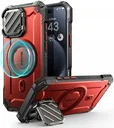 SUPCASE UB Pro MagXT Apple iPhone 16 Pro Hoesje Camera Protector Rood