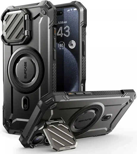 SUPCASE UB Pro MagXT Apple iPhone 16 Pro Max Hoesje Camera Protector Zwart afbeelding 11