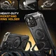 SUPCASE UB Grip Apple iPhone 16 Pro Max Hoesje MagSafe Kickstand Zwart afbeelding 4