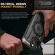 SUPCASE UB Grip Apple iPhone 16 Pro Max Hoesje MagSafe Kickstand Zwart afbeelding 6