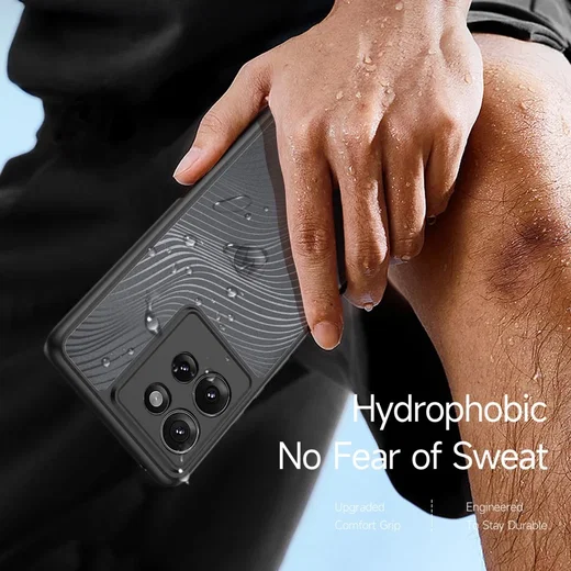 Dux Ducis Aimo Motorola Edge 50 Hoesje Back Cover Zwart afbeelding 6